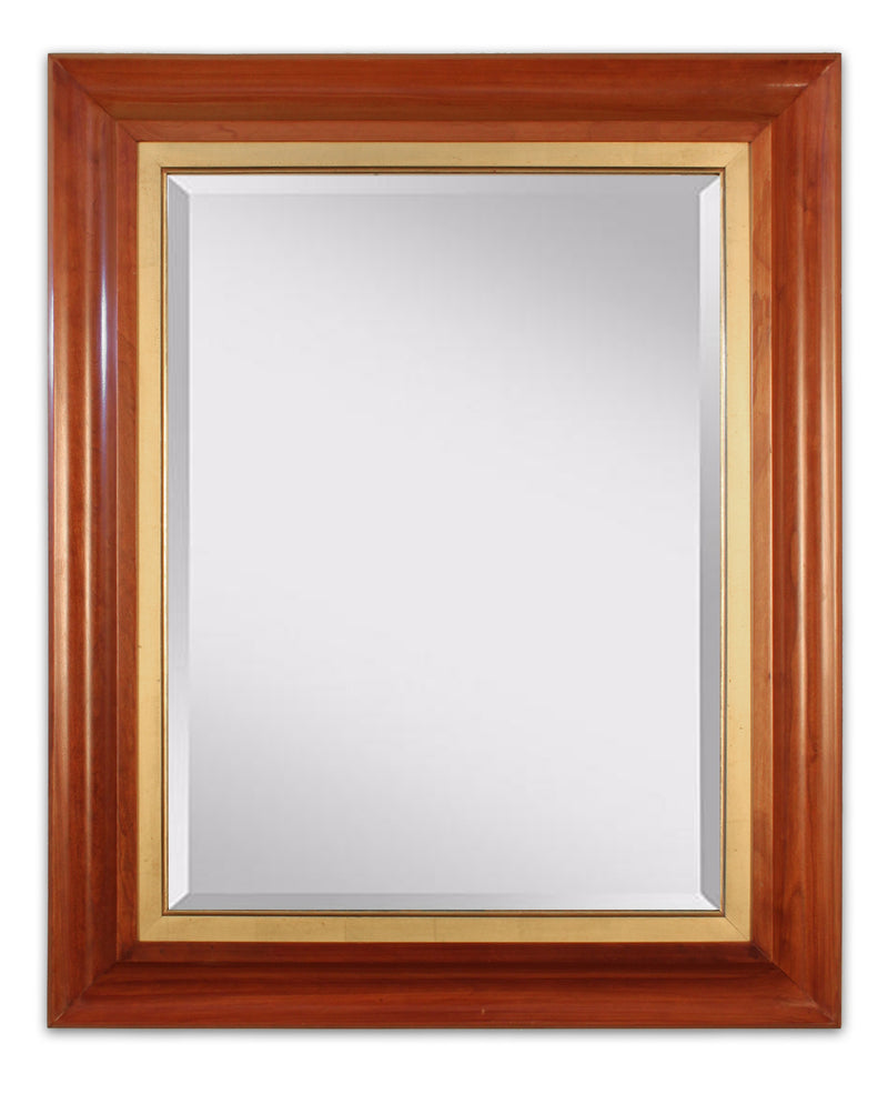 Mahogany High Front with 22K Gold Liner Mirror